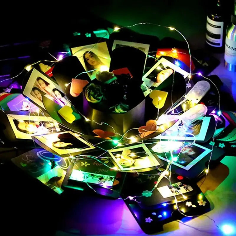 DIY Scrapbook Explosion Box