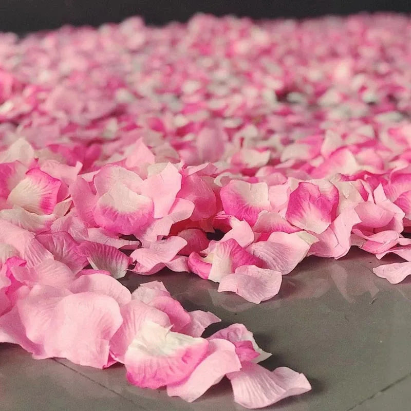 Silk Rose Petals