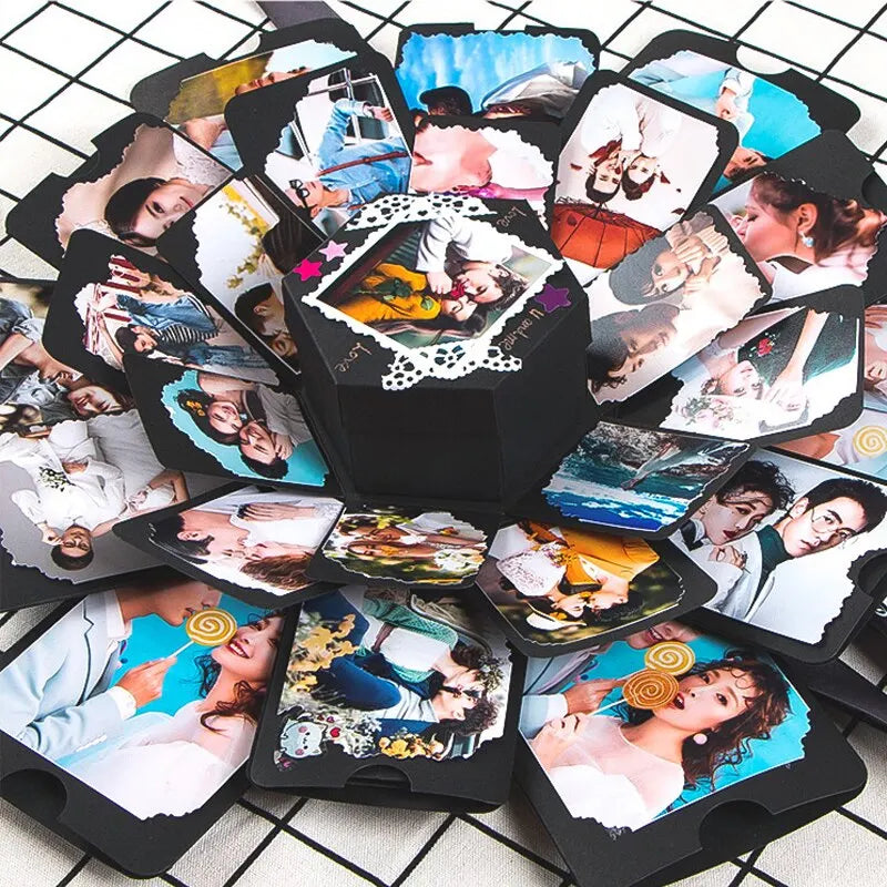 DIY Scrapbook Explosion Box