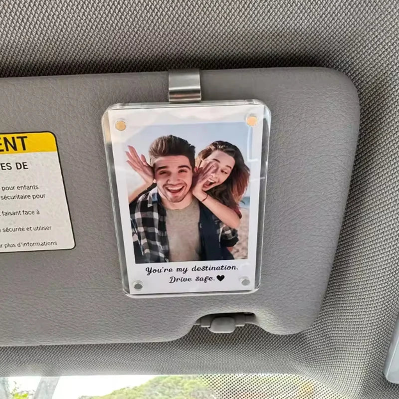Mini Photo Frame Clip for Visor