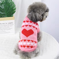 Dog & Cat V-day Sweater