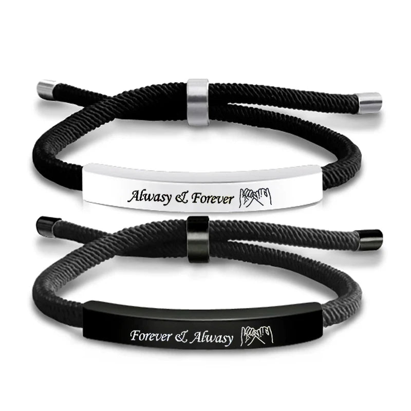 Always & Forever Matching Bracelets