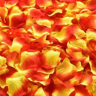 Silk Rose Petals