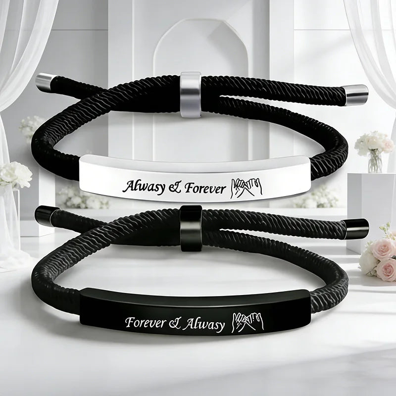 Always & Forever Matching Bracelets